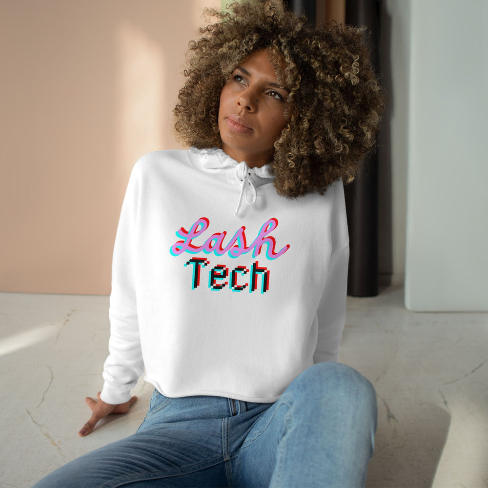 Lash Tech Crop Hoodie - Trendy and Comfortable Lash Wear