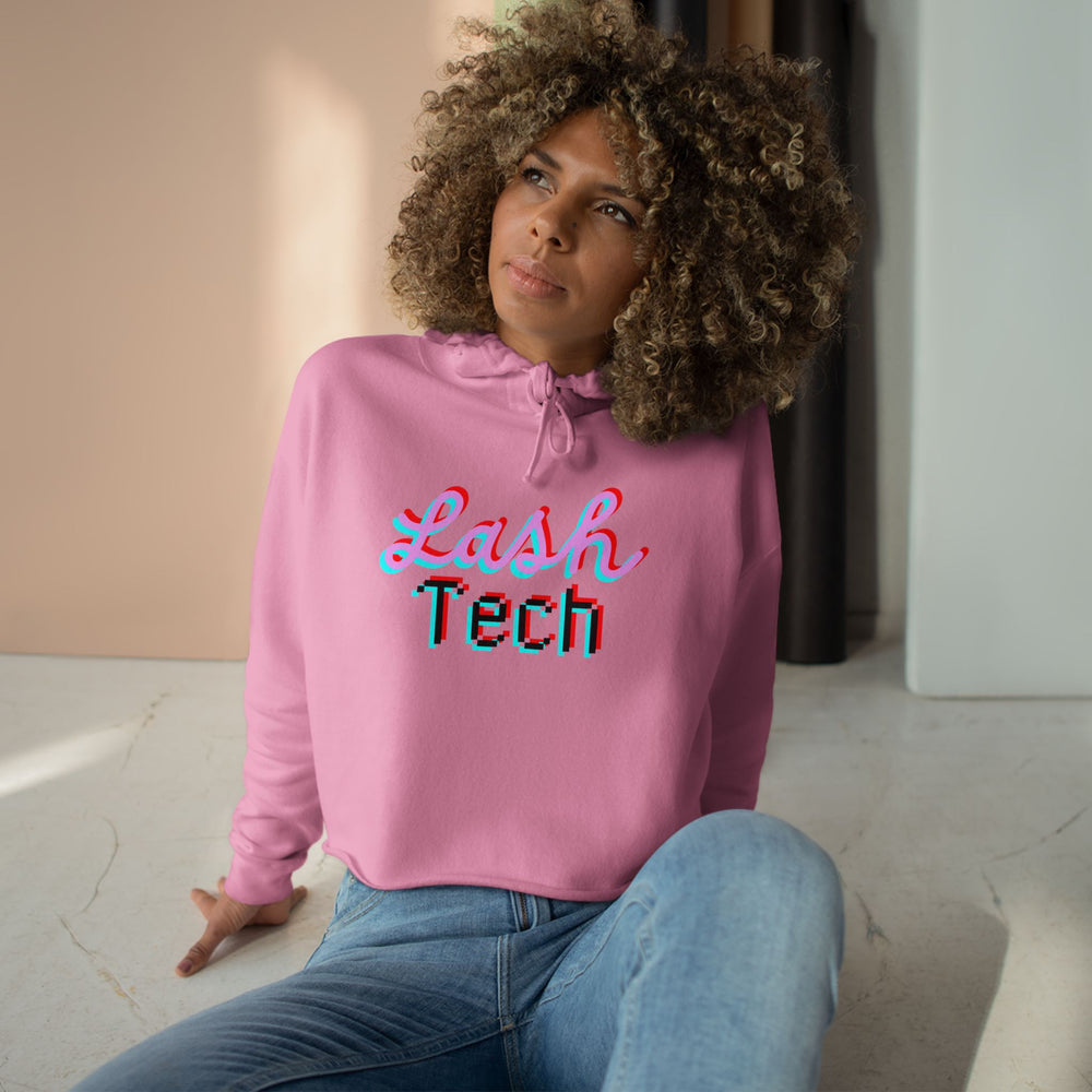 Lash Tech Crop Hoodie - Trendy and Comfortable Lash Wear